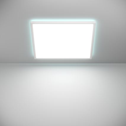 Eglo - LED RGBW Stmievateľné kúpeľňové stropné svietidlo LED/17W/230V 2700-6500K 50x50 cm IP44 biela ZigBee