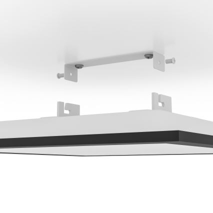 Eglo - stmievateľné LED RGBW stropné svietidlo LED/14W/230V 2700-6500K 30x30 cm čierne