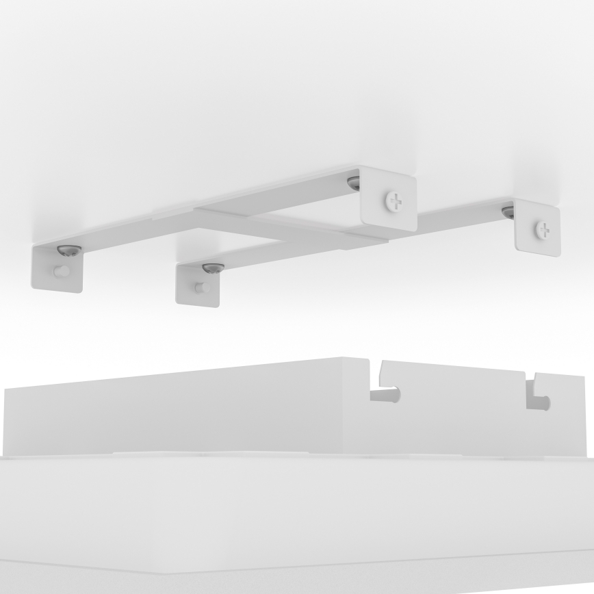 Eglo - LED RGBW stmievateľné stropné svietidlo LED/19W/230V 2700-6500K 40x40 cm biela