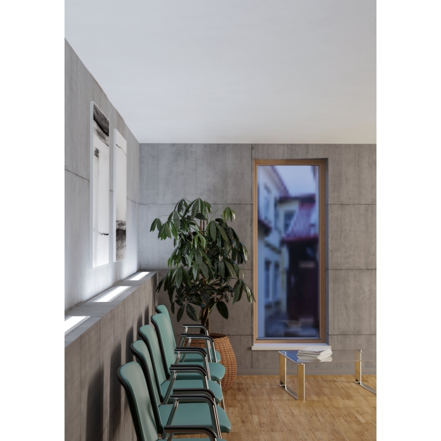 Eglo - LED RGBW Stmievateľný prisadený panel LED/28W/230V 2700-6500K 120x15 cm biely