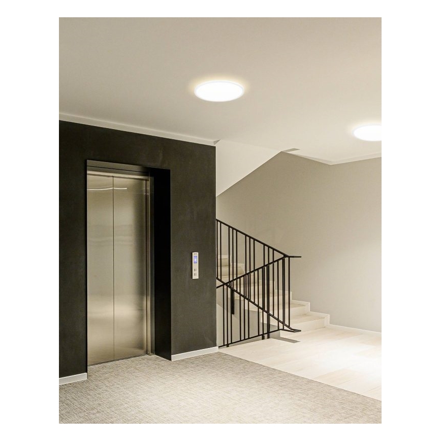 Eglo - LED stropné svietidlo do kúpeľne LED/20,2W/230V pr. 39 cm IP54 biela