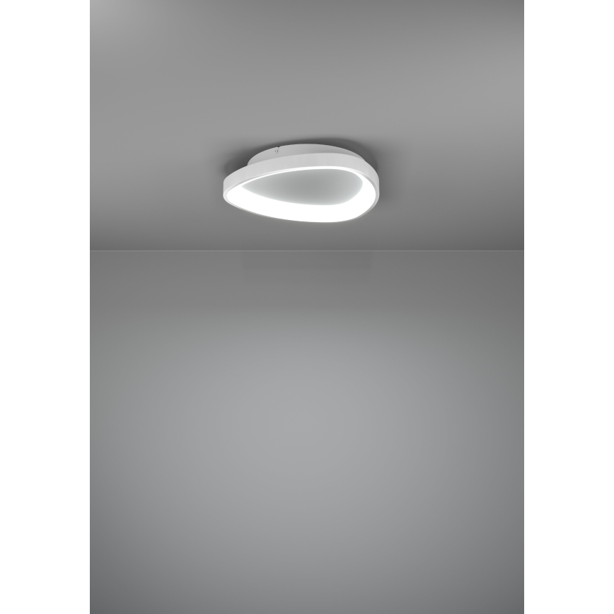 Eglo - LED Stmievateľné stropné svietidlo LED/12W/230V 2700-6500K biela + diaľkové ovládanie