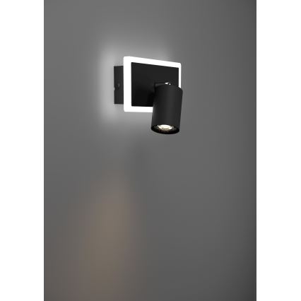 Eglo - LED nástenné bodové svietidlo LED/7W/230V čierna