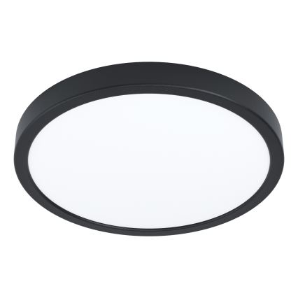 Eglo - LED RGBW Stmievateľné kúpeľňové stropné svietidlo LED/17,5W/230V 2700-6500K pr. 39,9 cm IP44 čierna