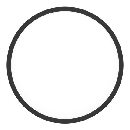 Eglo - LED RGBW Stmievateľné kúpeľňové stropné svietidlo LED/17,5W/230V 2700-6500K pr. 39,9 cm IP44 čierna