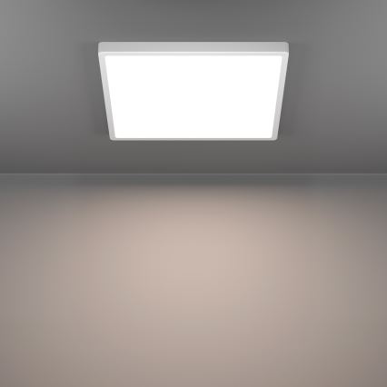 Eglo - LED RGBW Stmievateľné kúpeľňové stropné svietidlo LED/17,8W/230V 2700-6500K pr. 39 cm IP44 biela