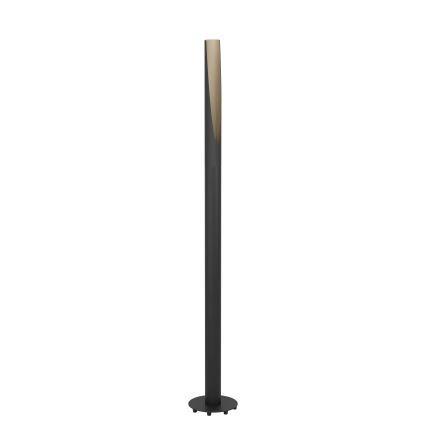 Eglo  - LED Stojacia lampa 1xGU10/4,5W/230V 3000K čierna/hnedá