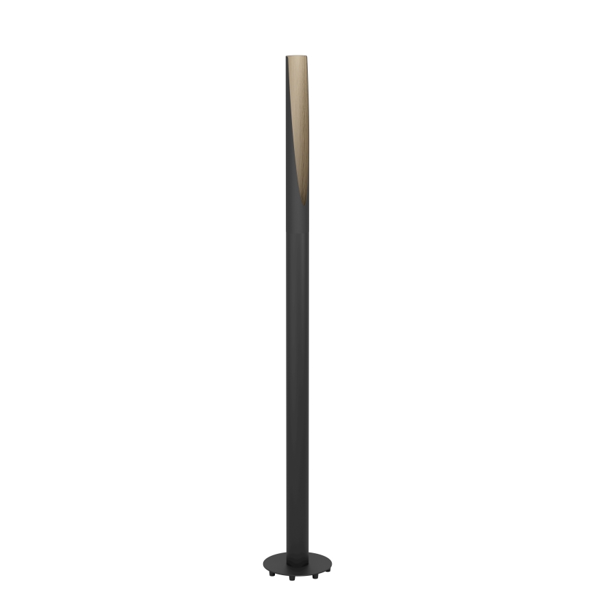 Eglo  - LED Stojacia lampa 1xGU10/4,5W/230V 3000K čierna/hnedá