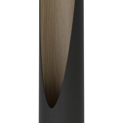 Eglo  - LED Stojacia lampa 1xGU10/4,5W/230V 3000K čierna/hnedá
