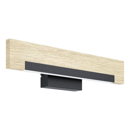 Eglo - LED Nástenné svietidlo LED/9,6W/230V 3000K čierna/béžová
