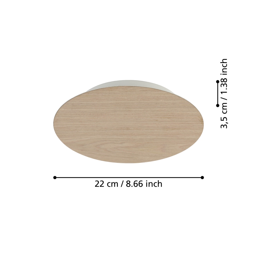 Eglo - LED Nástenné svietidlo LED/9,2W/230V 3000K béžová