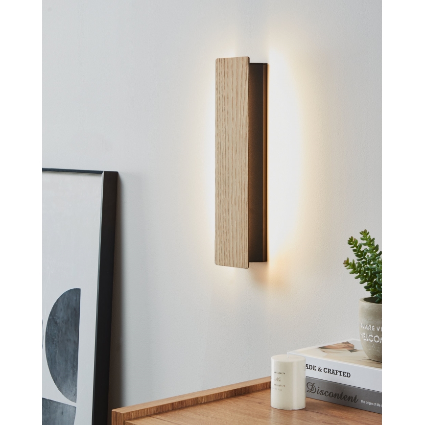 Eglo - LED Nástenné svietidlo LED/12W/230V 3000K hnedá