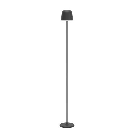 Eglo - LED Stmievateľná vonkajšia nabíjacia stojacia lampa LED/4,3W/5V 2400/3000/4000K IP54 čierna