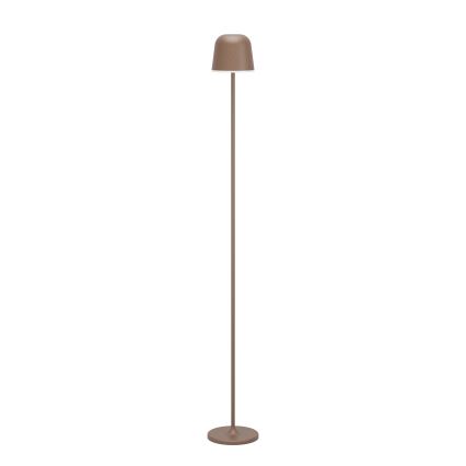 Eglo - LED Stmievateľná vonkajšia nabíjacia stojacia lampa LED/4,3W/230V 2400/3000/4000K IP54 hnedá