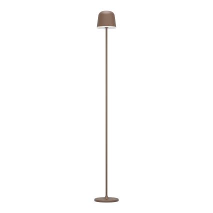 Eglo - LED Stmievateľná vonkajšia nabíjacia stojacia lampa LED/4,3W/230V 2400/3000/4000K IP54 hnedá