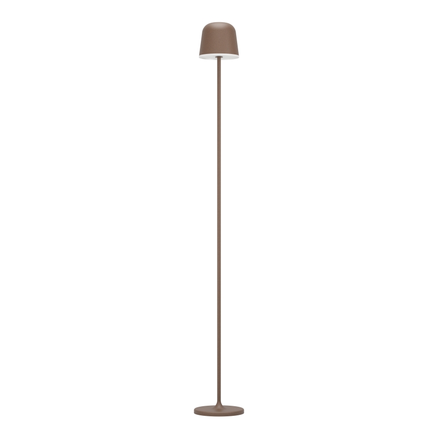Eglo - LED Stmievateľná vonkajšia nabíjacia stojacia lampa LED/4,3W/230V 2400/3000/4000K IP54 hnedá