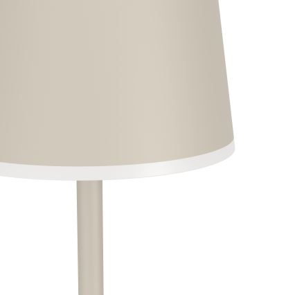Eglo - LED Stmievateľná vonkajšia nabíjacia lampa LED/4,3W/5V 2400/3000/4000K IP54 krémová