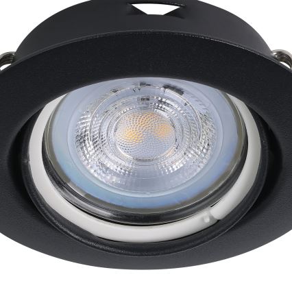 Eglo - SADA 3x LED Podhľadové svietidlo 1xGU10/4W/230V čierna