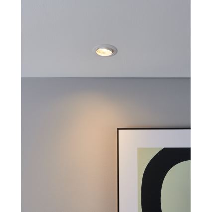 Eglo - SADA 3x LED Podhľadové svietidlo 1xGU10/4W/230V biela