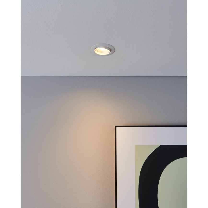 Eglo - SADA 3x LED Podhľadové svietidlo 1xGU10/4W/230V biela