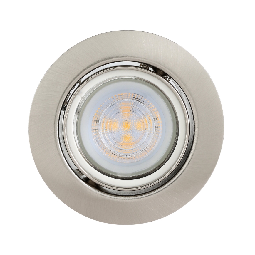 Eglo - SADA 3x LED Podhľadové svietidlo 1xGU10/4W/230V matný chróm
