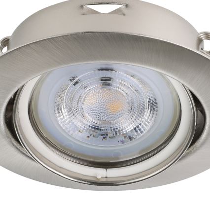 Eglo - SADA 3x LED Podhľadové svietidlo 1xGU10/4W/230V matný chróm