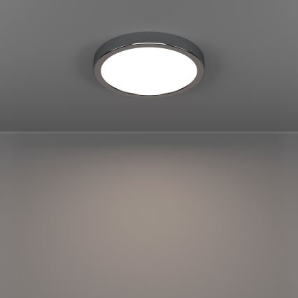 Eglo - LED Kúpeľňové stropné svietidlo LED/11,5W/230V 2700/4000/6500K pr. 21,1 cm IP44 lesklý chróm