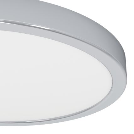 Eglo - LED kúpeľňové stropné svietidlo LED/14,2W/230V 2700/4000/6500K pr. 27,8 cm IP44 lesklý chróm