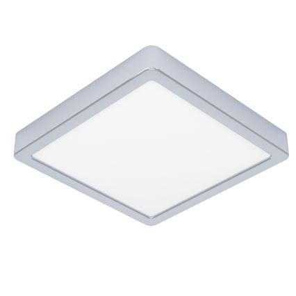 Eglo - LED kúpeľňové stropné svietidlo LED/10,5W/230V 2700/4000/6500K 22x22 cm IP44 lesklý chróm