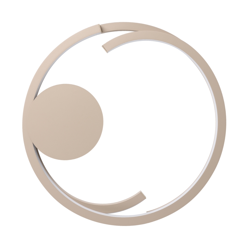 Eglo - stmievateľné LED stropné svietidlo 2xLED/20W/230V 2700-6500K priemer 48 cm béžové + diaľkové ovládanie