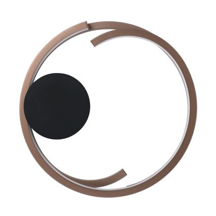 Eglo - LED stmievateľné stropné svietidlo 2xLED/20W/230V 2700-6500K pr. 48 cm bronzové + diaľkové ovládanie