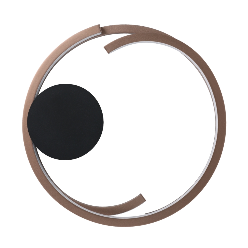 Eglo - LED stmievateľné stropné svietidlo 2xLED/20W/230V 2700-6500K pr. 48 cm bronzové + diaľkové ovládanie