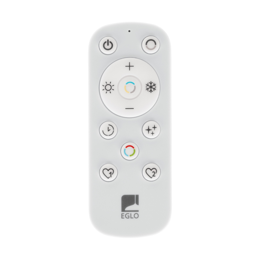 Eglo - LED stmievateľné stropné svietidlo 2xLED/20W/230V 2700-6500K pr. 48 cm bronzové + diaľkové ovládanie