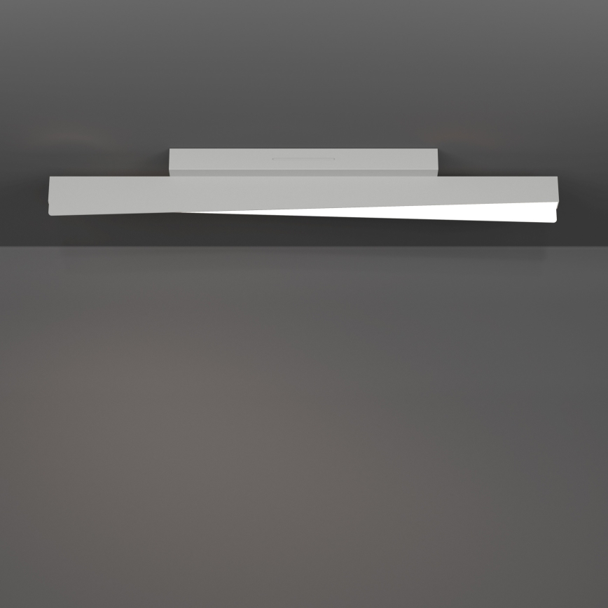Eglo - LED RGBW Stmievateľné stropné svietidlo LED/13W/230V 2700-6500K sivá