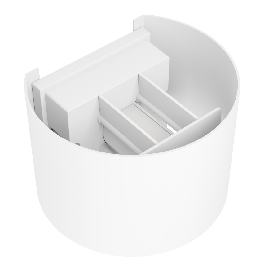 Eglo - LED Vonkajšie nástenné svietidlo 2xLED/2,8W/230V IP54 biela