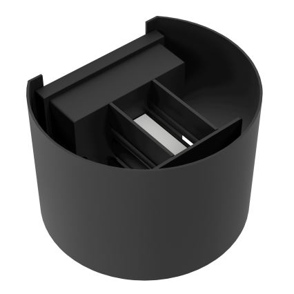 Eglo - LED Vonkajšie nástenné svietidlo 2xLED/2,8W/230V IP54 čierna