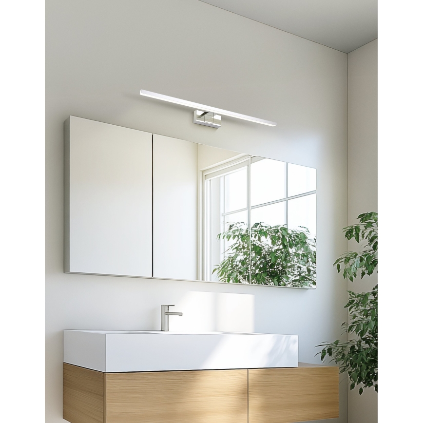 Eglo - LED kúpeľňové zrkadlové osvetlenie LED/10W/230V 3000/4000/6500K 60 cm IP44 lesklý chróm
