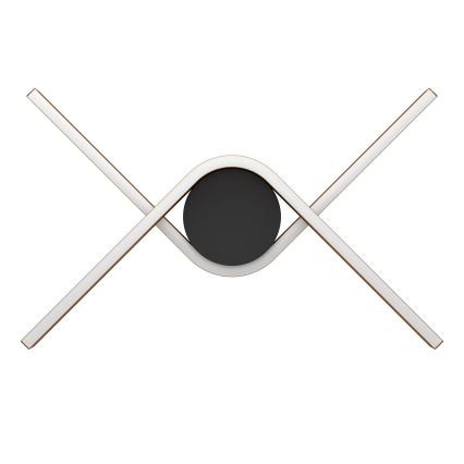 Eglo - LED RGBW stmievateľné stropné svietidlo 2xLED/18W/230V 2700-6500K medená/čierna