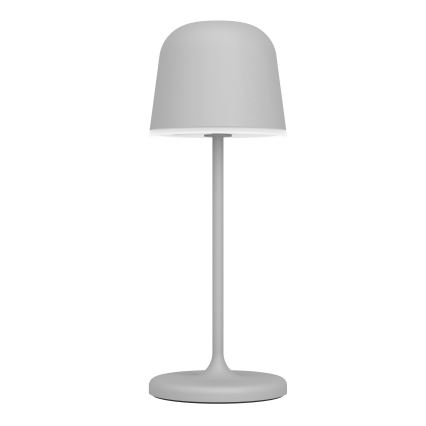 Eglo - LED stmievateľná vonkajšia dotyková nabíjateľná stolná lampa LED/1,8W/5V 2500/3000/4000K 2500 mAh IP54 sivá