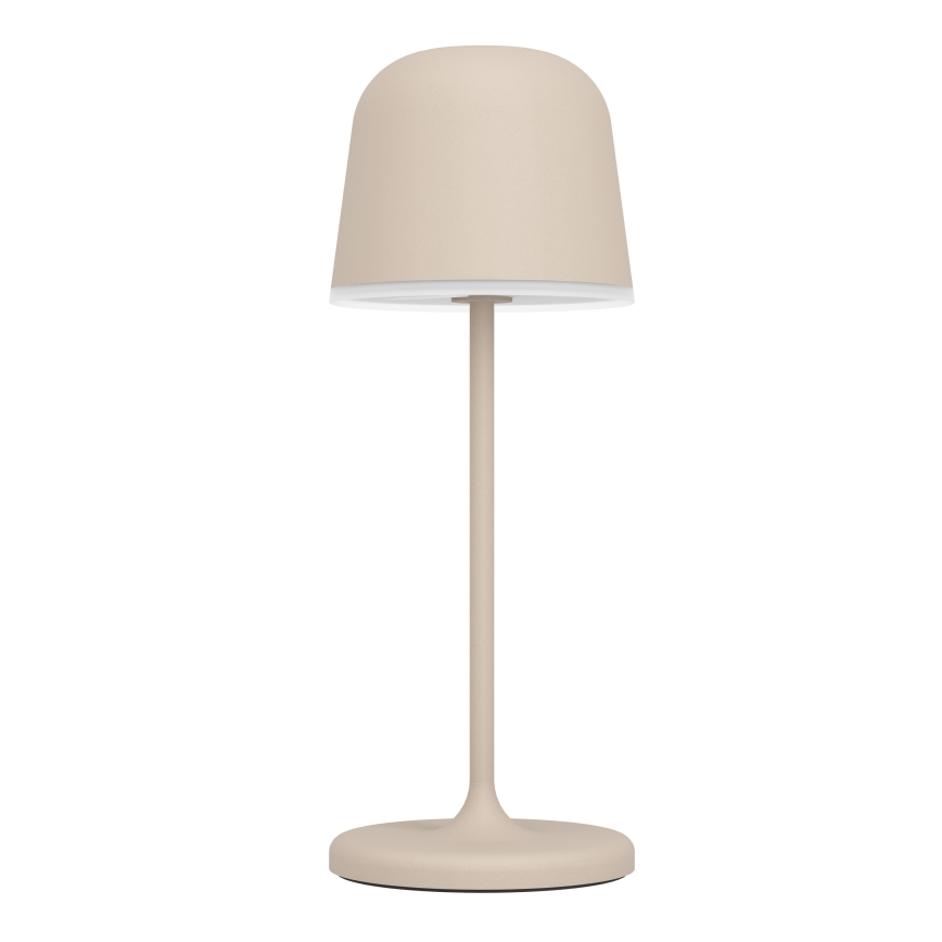 Eglo - LED stmievateľná vonkajšia dotyková nabíjacia stolová lampa LED/1,8W/5V 2500/3000/4000K 2500 mAh IP54 krémová