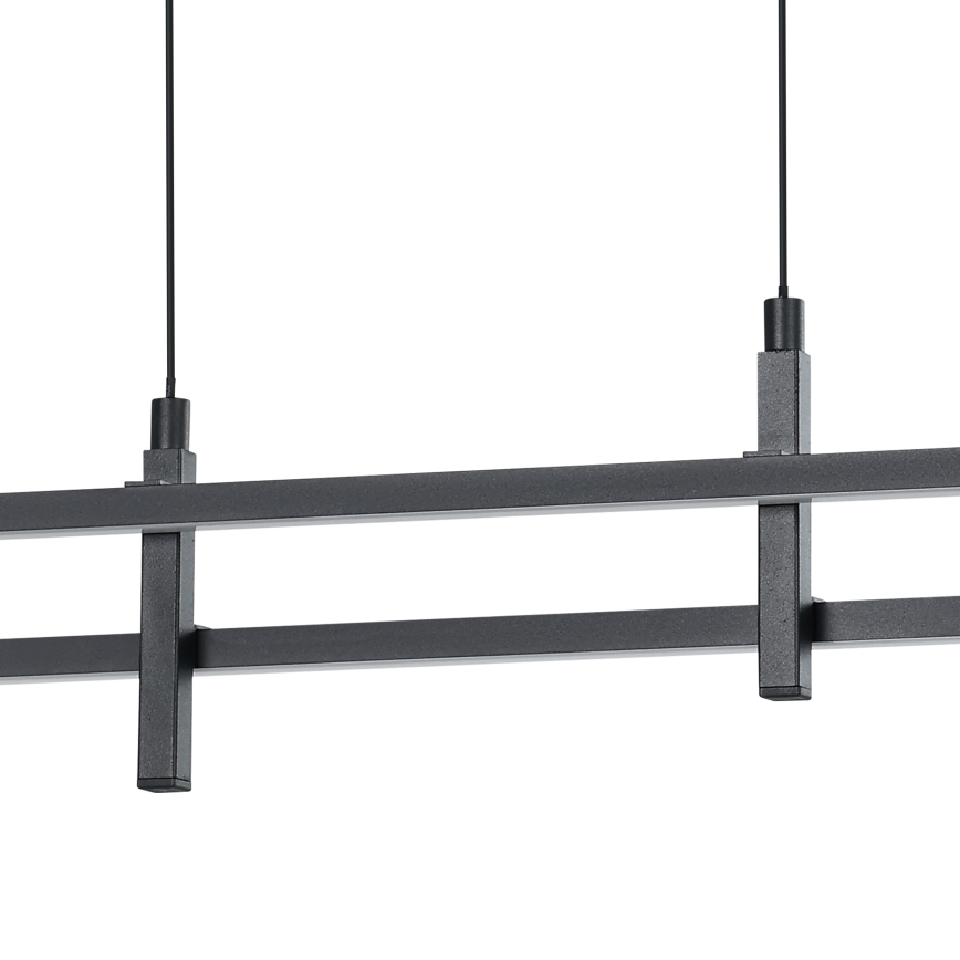 Eglo - LED luster na lanku LED/20W/230V čierny