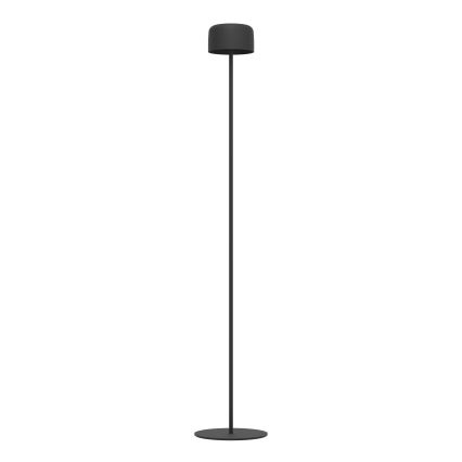 Eglo - solárna nabíjacia dotyková stojaca LED lampa LED/2,8 W/3,7 V 1800 mAh IP44 čierna