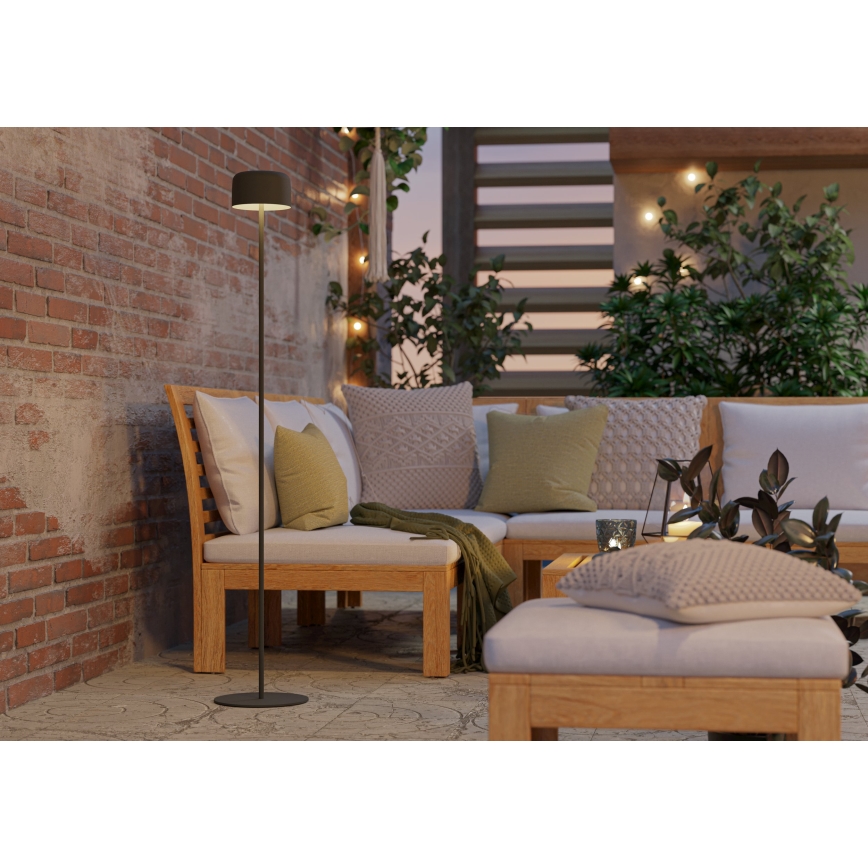 Eglo - LED solárna nabíjacia dotyková stojacia lampa LED/2,8W/3,7V 1800 mAh IP44 zelená