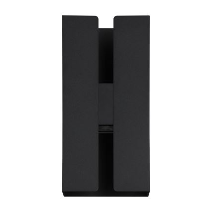 Eglo - LED vonkajšie nástenné svietidlo 2xLED/4W/230V 2700/4000/6000K. IP44 čierne