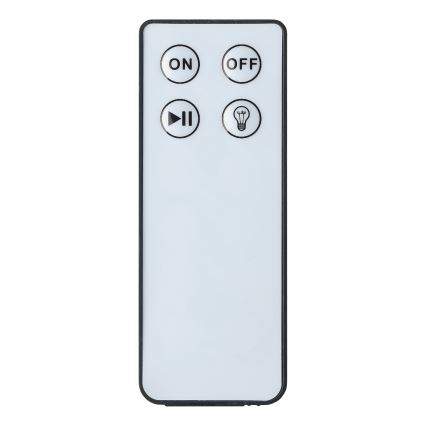 Eglo - SADA 3x LED RGB vonkajších svietidiel LED/1W/230V IP44 čierna + diaľkové ovládanie