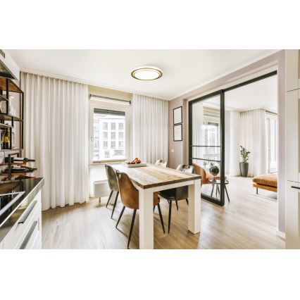 Eglo - LED stropné svietidlo LED/36W/230V pr. 49 cm zlaté