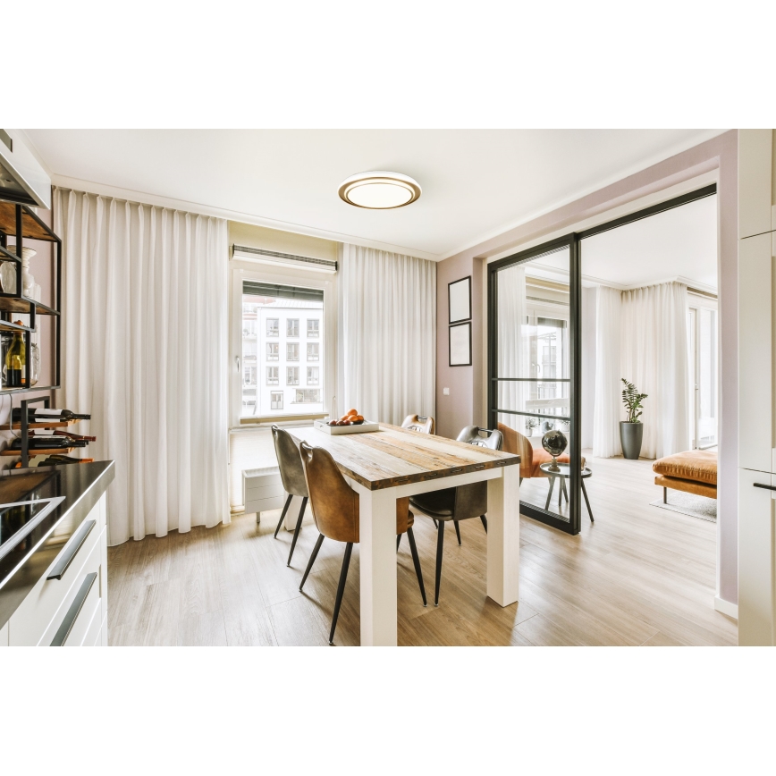 Eglo - LED stropné svietidlo LED/36W/230V pr. 49 cm zlaté