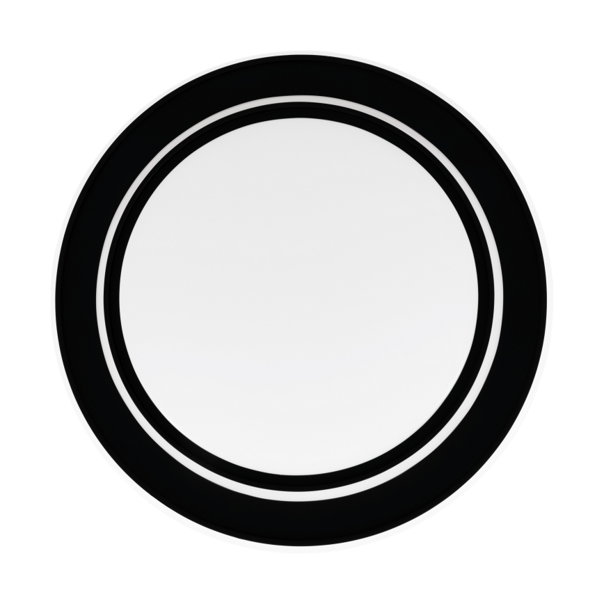 Eglo - LED stropné svietidlo, 24 W, 230 V, 2700/4000/6500 K, priemer 40 cm, čierne