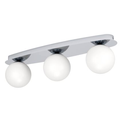 Eglo - LED kúpeľňové stropné svietidlo 3xG9/4,2W/230V IP44 lesklý chróm