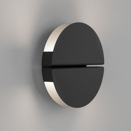 Eglo - vonkajšie nástenné LED svietidlo, 4,5 W, 230 V, 2700/4000/6500 K, IP44, čierne